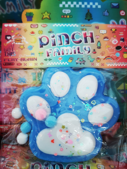 jucarie squishy plina albastra mare